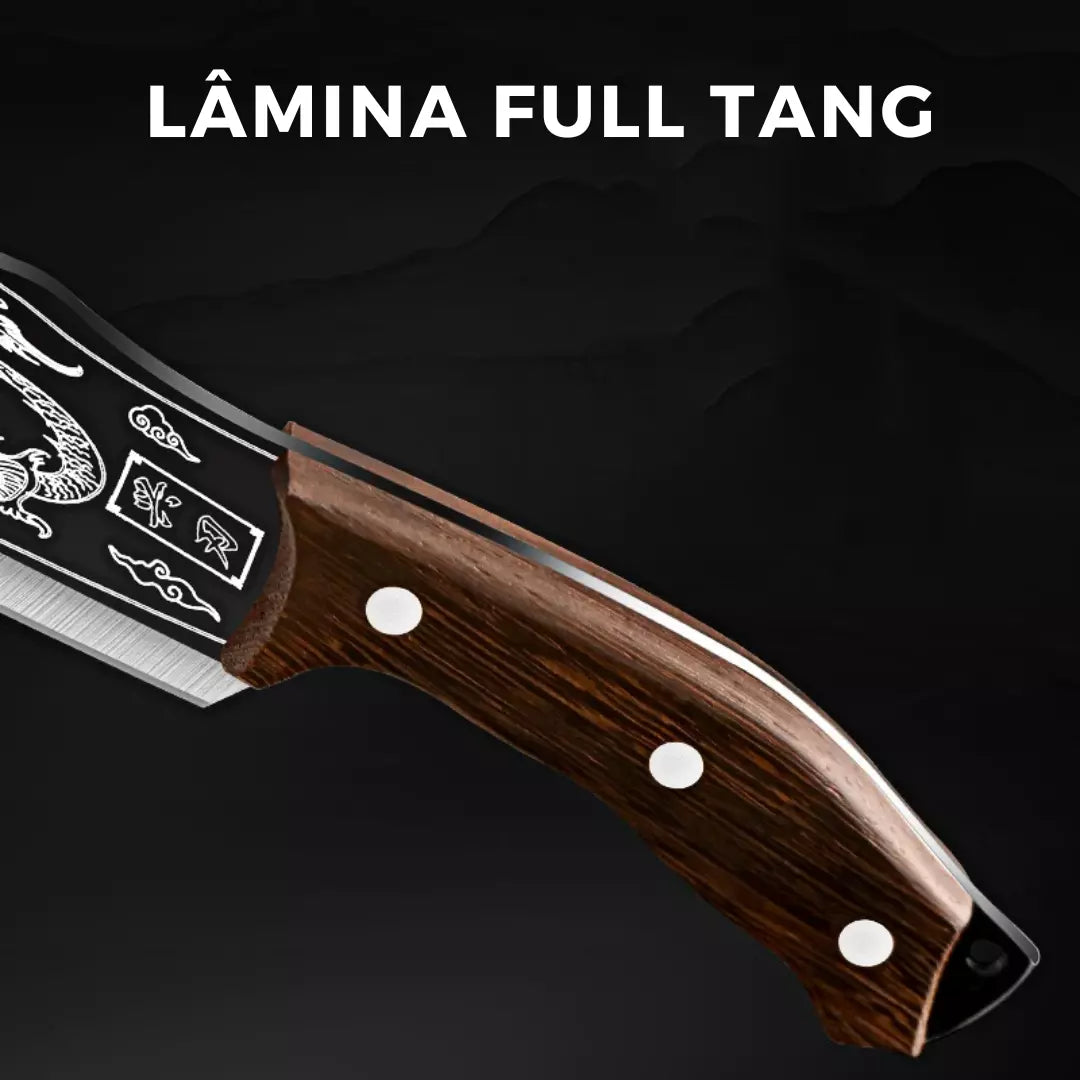 Cleaver Dragon™ - Cutelo Japonês em Aço Inoxidável / Robusto, Afiado e Durável (Promoção Compre 1, Leve 2)