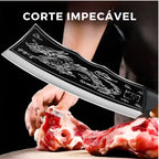 Cleaver Dragon™ - Cutelo Japonês em Aço Inoxidável / Robusto, Afiado e Durável (Promoção Compre 1, Leve 2)